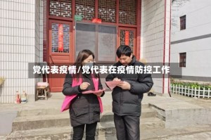 党代表疫情/党代表在疫情防控工作