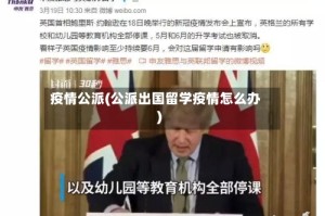 疫情公派(公派出国留学疫情怎么办)