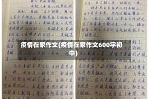 疫情在家作文(疫情在家作文600字初中)