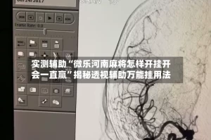 实测辅助“微乐河南麻将怎样开挂开会一直赢”揭秘透视辅助万能挂用法