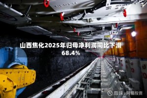 山西焦化2025年归母净利润同比下滑68.4%
