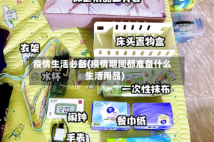 疫情生活必备(疫情期间都准备什么生活用品)
