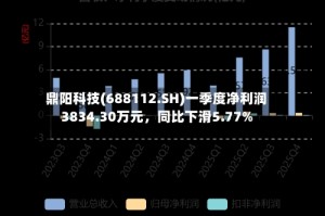 鼎阳科技(688112.SH)一季度净利润3834.30万元，同比下滑5.77%