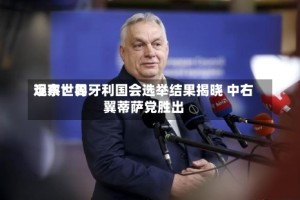 远东世界观察：匈牙利国会选举结果揭晓 中右翼蒂萨党胜出