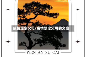 疫情想念父母/疫情想念父母的文案