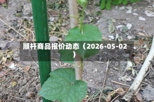 顺杆商品报价动态（2026-05-02）