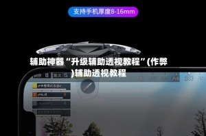 辅助神器“升级辅助透视教程”(作弊)辅助透视教程