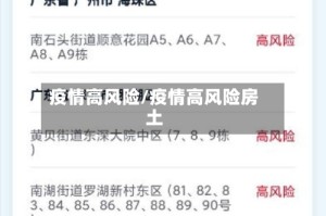 疫情高风险/疫情高风险房土