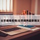 北京病毒疫情/北京病例最新情况