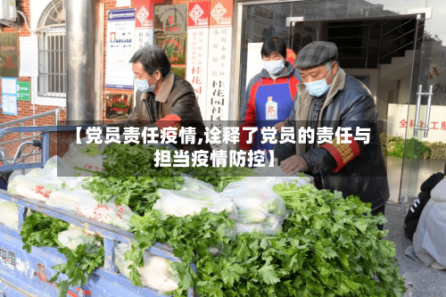 【党员责任疫情,诠释了党员的责任与担当疫情防控】-第1张图片