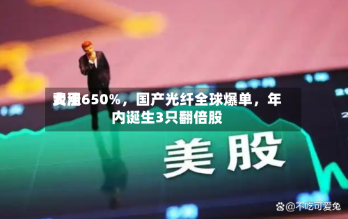 费用大涨650%	，国产光纤全球爆单，年内诞生3只翻倍股-第2张图片