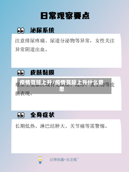 疫情蔓延上升/疫情蔓延上升什么意思-第1张图片