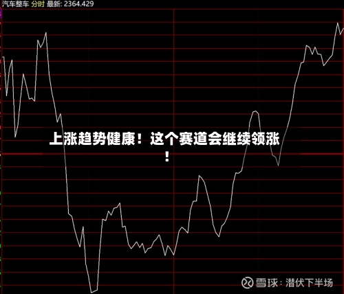 上涨趋势健康!这个赛道会继续领涨!-第1张图片