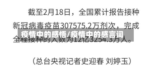 疫情中的感悟/疫情中的感言词-第1张图片