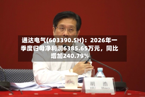 通达电气(603390.SH)：2026年一季度归母净利润6385.65万元，同比增加240.79%-第1张图片