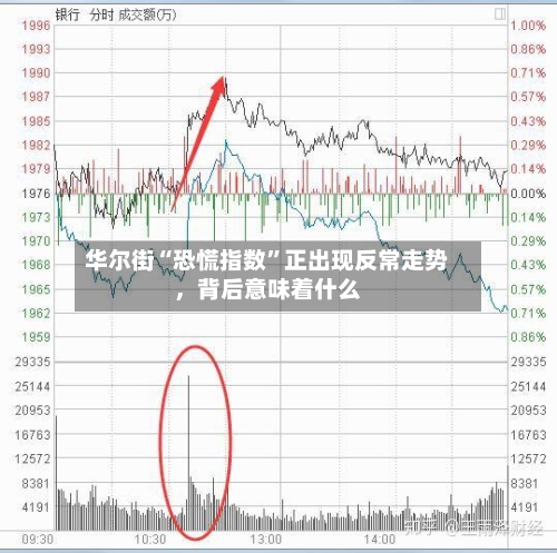 华尔街“恐慌指数	”正出现反常走势	，背后意味着什么-第2张图片