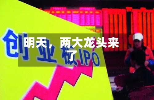 明天	，两大龙头来了-第3张图片