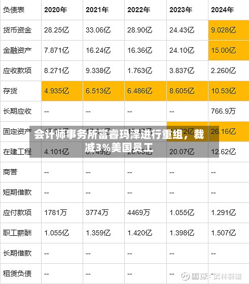 会计师事务所富睿玛泽进行重组	，裁减3%美国员工-第2张图片