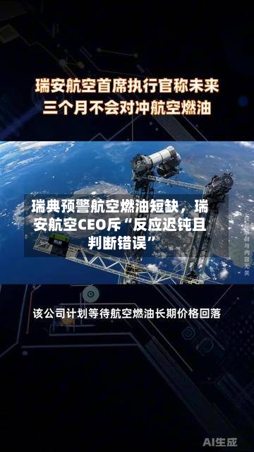 瑞典预警航空燃油短缺，瑞安航空CEO斥“反应迟钝且判断错误	”-第3张图片