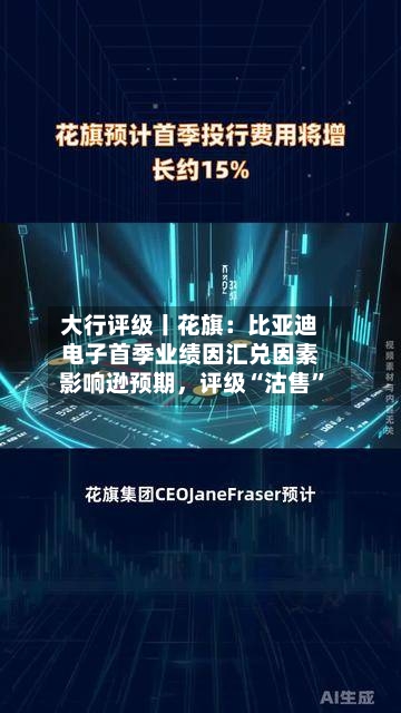大行评级丨花旗：比亚迪电子首季业绩因汇兑因素影响逊预期	，评级“沽售	”-第1张图片