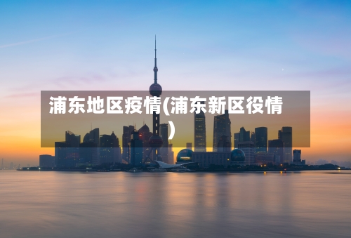 浦东地区疫情(浦东新区役情)-第1张图片