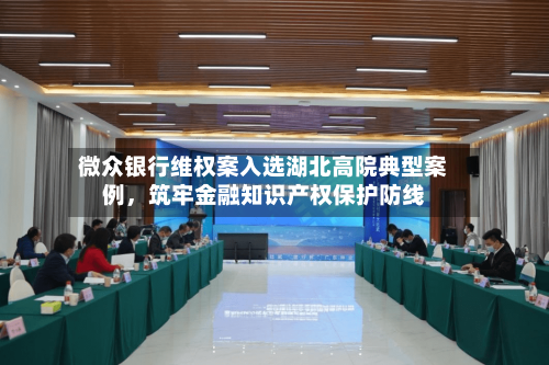 微众银行维权案入选湖北高院典型案例，筑牢金融知识产权保护防线-第1张图片