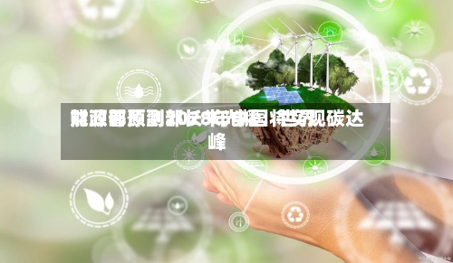 财政部原副部长朱光耀:世界
能源署预测2028年中国将实现碳达峰-第2张图片
