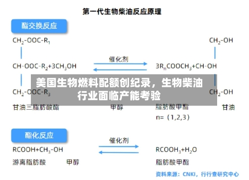 美国生物燃料配额创纪录，生物柴油行业面临产能考验-第2张图片