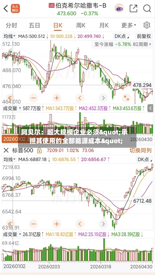 阿贝尔:超大规模企业必须"承担其使用的全部能源成本"-第3张图片
