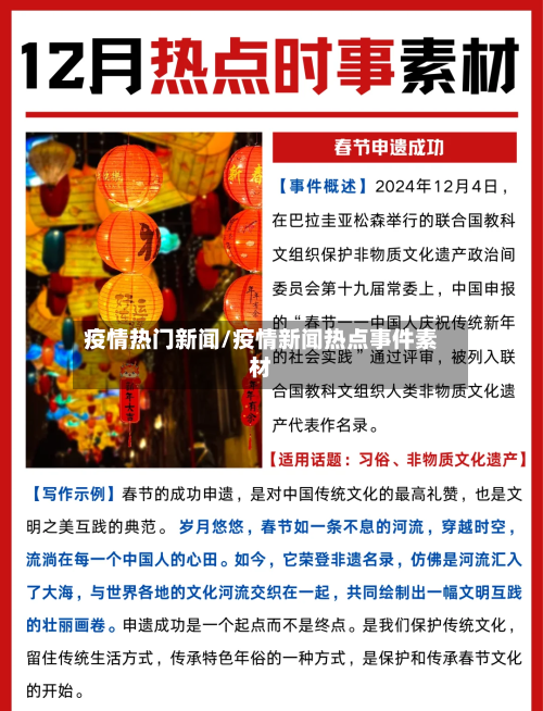 疫情热门新闻/疫情新闻热点事件素材-第2张图片