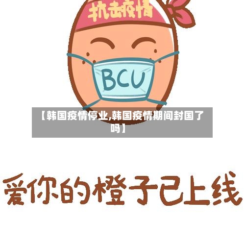 【韩国疫情停业,韩国疫情期间封国了吗】-第1张图片