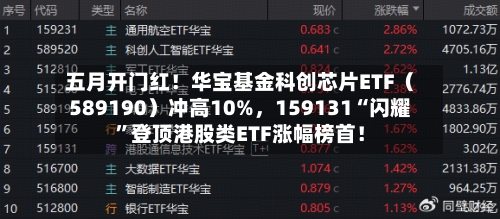 五月开门红！华宝基金科创芯片ETF（589190）冲高10%	，159131“闪耀”登顶港股类ETF涨幅榜首！-第1张图片