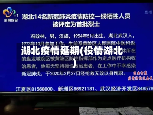 湖北疫情延期(役情湖北)-第1张图片