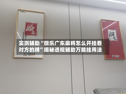实测辅助“微乐广东麻将怎么开挂看对方的牌”揭秘透视辅助万能挂用法-第1张图片