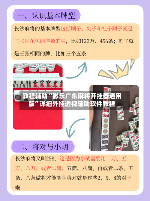 教程辅助“微乐广东麻将开挂器通用版”详细外挂透视辅助软件教程-第2张图片