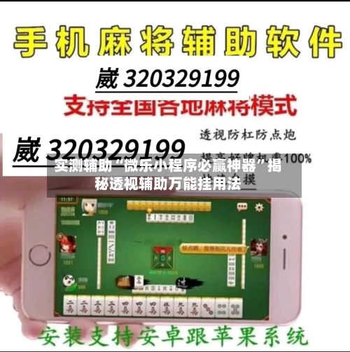 实测辅助“微乐小程序必赢神器	”揭秘透视辅助万能挂用法-第2张图片