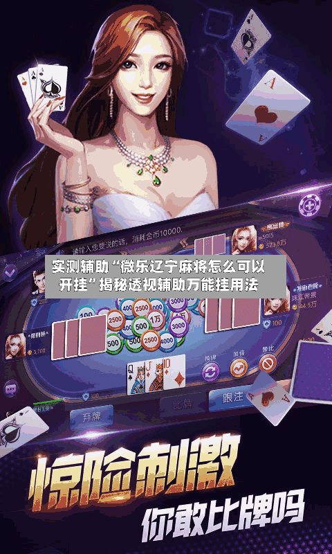 实测辅助“微乐辽宁麻将怎么可以开挂”揭秘透视辅助万能挂用法-第2张图片