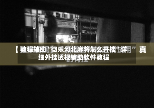 教程辅助“微乐河北麻将怎么开挂	”详细外挂透视辅助软件教程-第1张图片