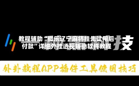教程辅助“微乐辽宁麻将挂先试用后付款”详细外挂透视辅助软件教程-第1张图片