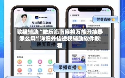 教程辅助“微乐海南麻将万能开挂器怎么用”详细外挂透视辅助软件教程-第1张图片