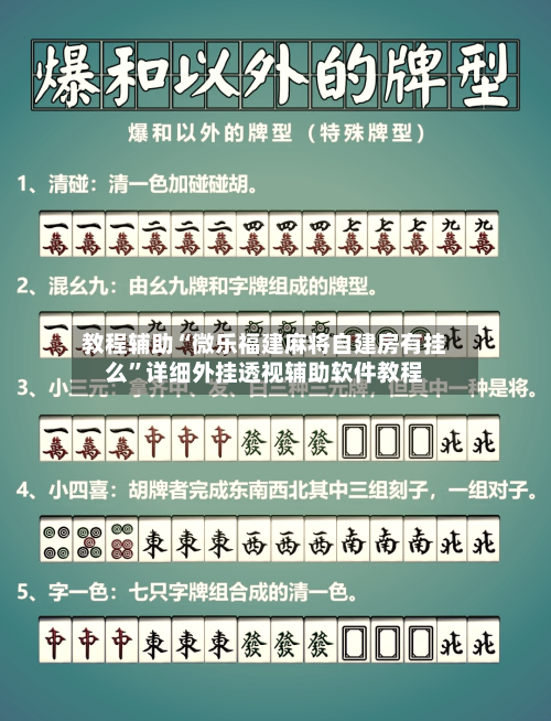 教程辅助“微乐福建麻将自建房有挂么	”详细外挂透视辅助软件教程-第1张图片