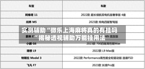 实测辅助“微乐上海麻将真的有挂吗	”揭秘透视辅助万能挂用法-第1张图片