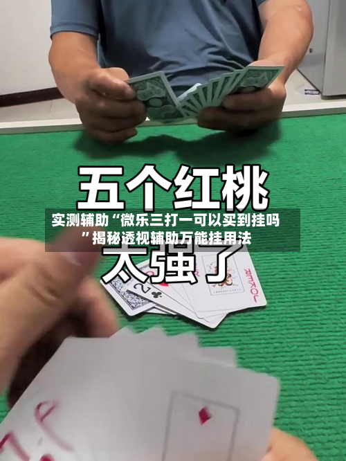 实测辅助“微乐三打一可以买到挂吗”揭秘透视辅助万能挂用法-第1张图片