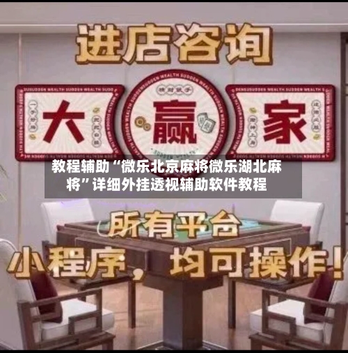 教程辅助“微乐北京麻将微乐湖北麻将”详细外挂透视辅助软件教程-第1张图片