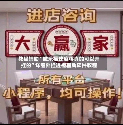 教程辅助“微乐福建麻将真的可以开挂的	”详细外挂透视辅助软件教程-第1张图片