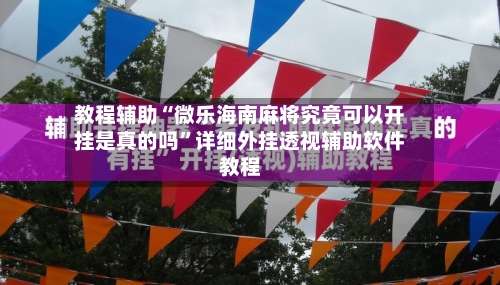 教程辅助“微乐海南麻将究竟可以开挂是真的吗	”详细外挂透视辅助软件教程-第1张图片