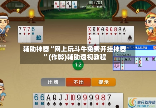 辅助神器“网上玩斗牛免费开挂神器”(作弊)辅助透视教程-第2张图片
