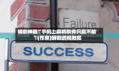 辅助神器“手机上麻将软件只赢不输 ”(作弊)辅助透视教程-第3张图片