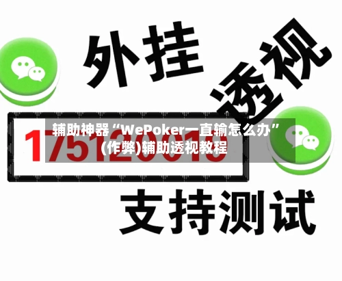 辅助神器“WePoker一直输怎么办”(作弊)辅助透视教程-第2张图片