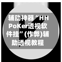 辅助神器“HHPoKer透视软件挂	”(作弊)辅助透视教程-第1张图片